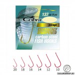 Крючки Cobra серия:137 1уп-10 шт № 20R КР-000363