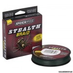 Леска плетёная Spiderwire Stealth Braid 137 м 0,12 мм 7,1 кг (цвет: тёмно-зеленый) Л01-00199