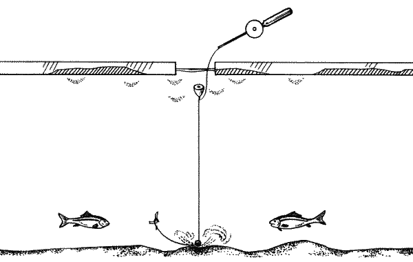 Как сделать удочку с кормушкой на рыбалке